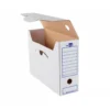 CAJA ARCHIVO DEFINITIVO LIDERPAPEL ECOUSE CARTON 100% RECICLADO FOLIO 365X251X100MM 340G/M2