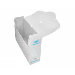 Caja archivo definitivo plastico liderpapel blanco 360x260x100 mm