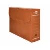 Caja archivo definitivo plastico liderpapel marron 360x260x100 mm
