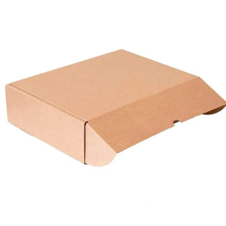 CAJA AUTOMONTABLE Q-CONNECT PARA E-COMMERCE Y REGALO CARTON RECICLADO CANAL SIMPLE 3 MM KRAFT 330X250X100 MM