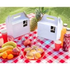 Caja Maletín de Cartón Q-connect para Embalar 35x25,5x11,8 cm con Asa
