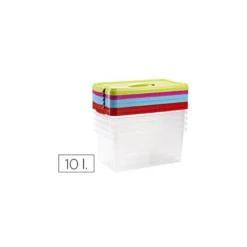 Caja multiusos de plastico con asa 385X230X175 mm