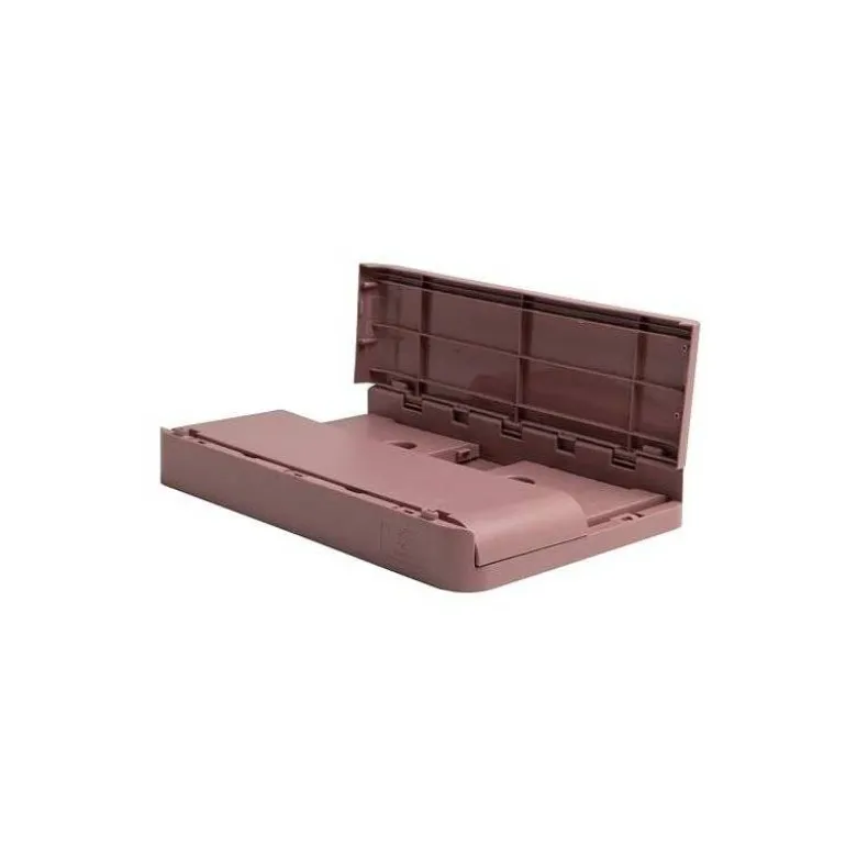 CAJA MULTIUSOS EXACOMPTA SMART CASE DIN A5+ PLASTICO RECICLADO PLEGABLE COLOR ROSA VIEJO 275X40X190 MM