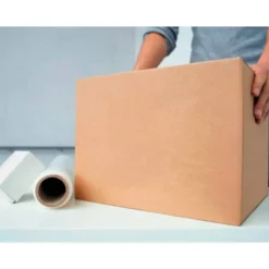 Caja para embalar de doble canal de 17x21x11cm