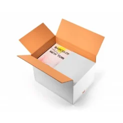 Caja para Embalar Q-Connect Americana de 45x37,5x28 cm Doble Canal
