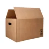 CAJA PARA EMBALAR Q-CONNECT AMERICANA CON ASAS CARTON RECICLADO CANAL SIMPLE 5 MM COLOR KRAFT 600X400X290 MM
