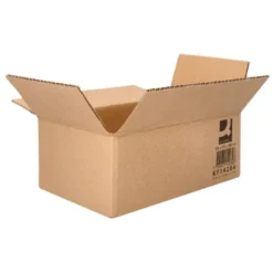 CAJA PARA EMBALAR Q-CONNECT AMERICANA ULTRARRESISTENTE CARTON RECICLADO CANAL DOBLE 7MM COLOR KRAFT 450X375X280 MM