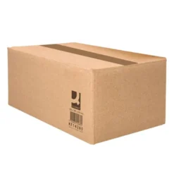 CAJA PARA EMBALAR Q-CONNECT AMERICANA ULTRARRESISTENTE CARTON RECICLADO CANAL DOBLE 7MM COLOR KRAFT 500X340X310 MM