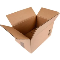 CAJA PARA EMBALAR Q-CONNECT AMERICANA ULTRARRESISTENTE CARTON RECICLADO CANAL DOBLE 7MM COLOR KRAFT 600X400X290 MM