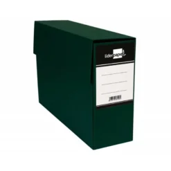 Cajas de transferencia marca Liderpapel con fuelle tamaño Folio