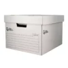 CAJON CONTENEDOR LIDERPAPEL CARTON AUTOMATICO PARA 3 CAJASARCHIVO DEF. FOLIO / 4 ARCHIVADORES A-Z 387X333X260MM