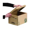Cajon Fellowes carton Reciclado capacidad 4 cajas archivo 80 mm 269x340x400 mm