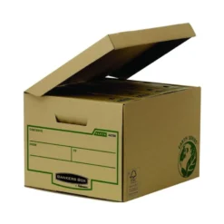 Cajon Fellowes carton Reciclado capacidad 4 cajas archivo 80 mm 269x340x400 mm