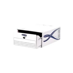 Cajon Fellowes carton Reciclado capacidad 6 cajas archivo 80 mm