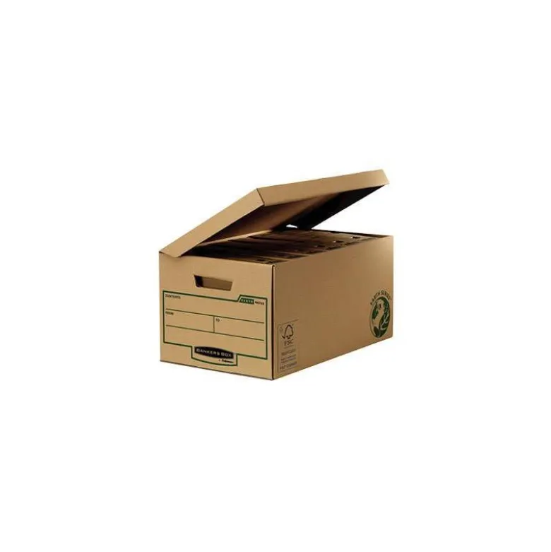 Cajon Fellowes carton Reciclado capacidad 6 cajas archivo 80 mm