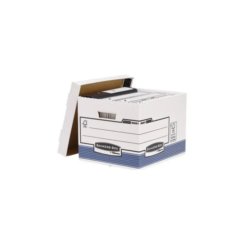 Cajon Fellowes reciclado capacidad 4 cajas archivo tamaño Din A4