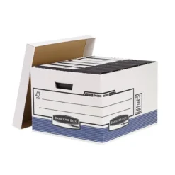 Cajon Fellowes reciclado capacidad 4 cajas archivo tamaño Din A4