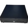 Cajon portamonedas 8 monederos 4 billeteros apertura electrica negro 330x335x105 mm.