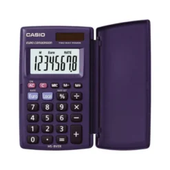 Calculadora Bolsillo Casio HS-8VER 8 digitos Azul
