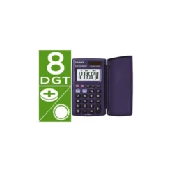 Calculadora Bolsillo Casio HS-8VER 8 digitos Azul