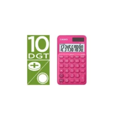 Calculadora Bolsillo Casio SL-310UC-RD 10 digitos Fucsia