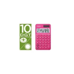 Calculadora Bolsillo Casio SL-310UC-RD 10 digitos Fucsia