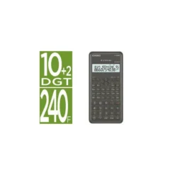 Calculadora Casio fx-82 ms Cientifica 240 funciones Doble pantalla