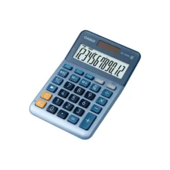 CALCULADORA CASIO MS-120EM SOBREMESA 12 DIGITOS TX +/- COLOR AZUL