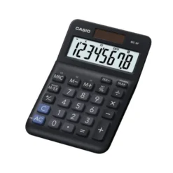 CALCULADORA CASIO MS-8F SOBREMESA 8 DIGITOS TAX +/- COLOR NEGRO