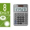 CALCULADORA CASIO MS-80F SOBREMESA 8 DIGITOS TAX +/- COLOR PLATA