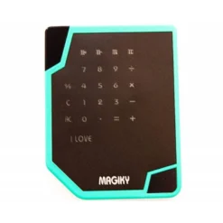 Calculadora Deslizante marca Magiky 8 digitos solar