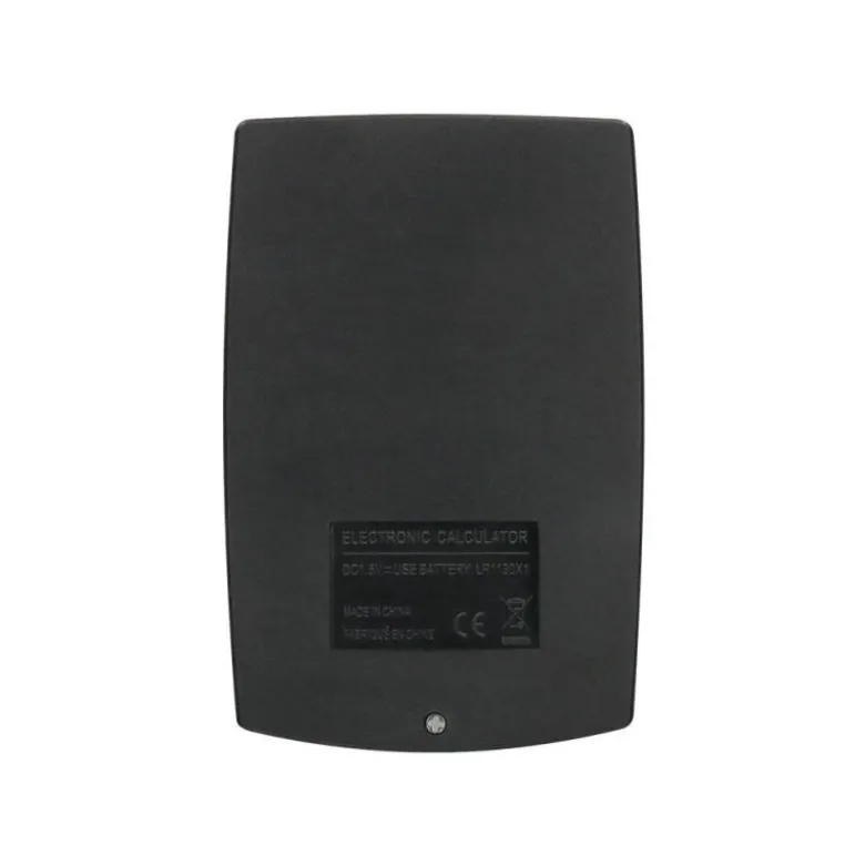 CALCULADORA LIDERPAPEL BOLSILLO XF01 8 DIGITOS PILAS COLOR NEGRO 99X64X9 MM