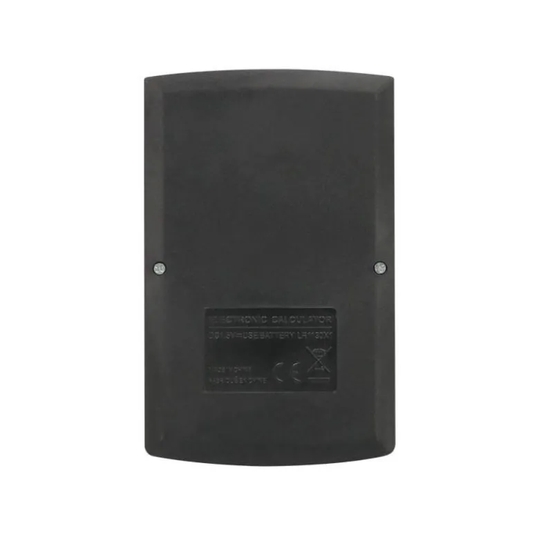 CALCULADORA LIDERPAPEL BOLSILLO XF05 8 DIGITOS SOLAR Y PILAS COLOR NEGRO 98X62X8 MM