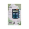 CALCULADORA LIDERPAPEL BOLSILLO XF06 8 DIGITOS SOLAR Y PILAS COLOR AZUL 98X62X8 MM