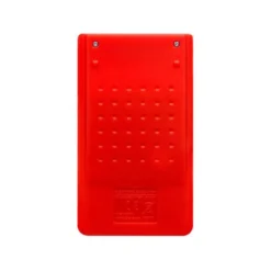 CALCULADORA LIDERPAPEL BOLSILLO XF11 8 DIGITOS SOLAR Y PILAS COLOR ROJO 115X65X8 MM