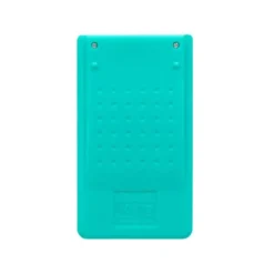 CALCULADORA LIDERPAPEL BOLSILLO XF13 8 DIGITOS SOLAR Y PILAS COLOR VERDE 115X65X8 MM