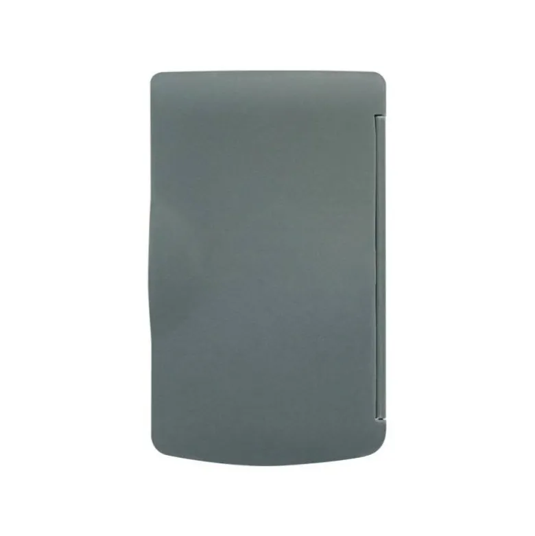 CALCULADORA LIDERPAPEL BOLSILLO XF15 10 DIGITOS CON TAPA SOLAR Y PILAS COLOR GRIS 123X75X12 MM