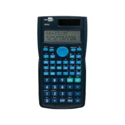 CALCULADORA LIDERPAPEL CIENTIFICA XF32 12 DIGITOS 240 FUNCIONES CON TAPA SOLAR Y PILAS COLOR AZUL 156X85X20