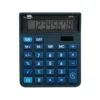 CALCULADORA LIDERPAPEL SOBREMESA XF17 8 DIGITOS SOLAR Y PILAS COLOR AZUL 127X105X24 MM
