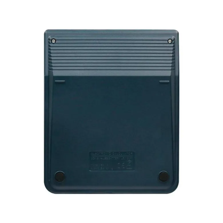 CALCULADORA LIDERPAPEL SOBREMESA XF17 8 DIGITOS SOLAR Y PILAS COLOR AZUL 127X105X24 MM