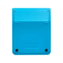 CALCULADORA LIDERPAPEL SOBREMESA XF21 10 DIGITOS SOLAR Y PILAS COLOR AZUL 127X105X24 MM