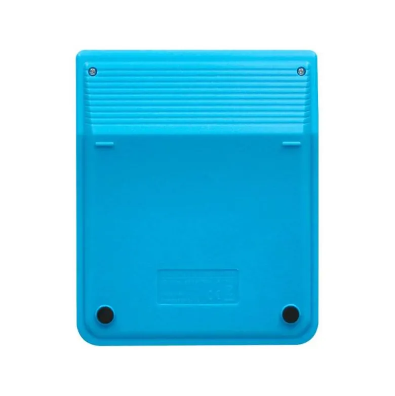 CALCULADORA LIDERPAPEL SOBREMESA XF21 10 DIGITOS SOLAR Y PILAS COLOR AZUL 127X105X24 MM