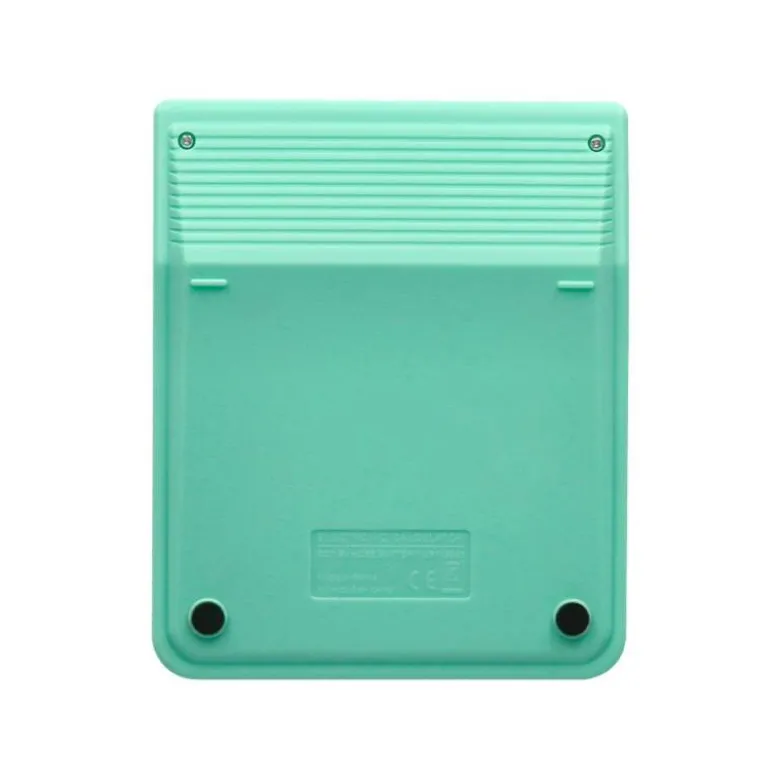 CALCULADORA LIDERPAPEL SOBREMESA XF24 10 DIGITOS SOLAR Y PILAS COLOR VERDE 127X105X24 MM