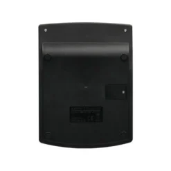 CALCULADORA LIDERPAPEL SOBREMESA XF27 12 DIGITOS TASAS SOLAR Y PILAS COLOR NEGRO 155X115X25 MM