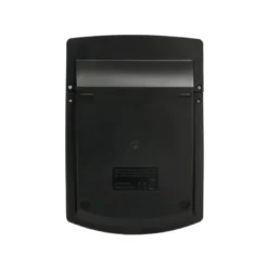 CALCULADORA LIDERPAPEL SOBREMESA XF40 12 DIGITOS DOS LINEAS SOLAR Y PILAS NEGRO 175X120X30 MM 40% PLASTICO