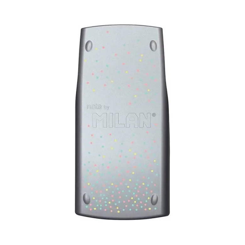 CALCULADORA MILAN CIENTIFICA M240 SILVER 2 LINEAS 240 FUNCIONES 10+2 DIGITOS COLOR VERDE TURQUESA CON TAPA COLOR
