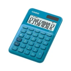 Calculadora Sobremesa Casio MS-20UC-BU 12 Digitos color Azul