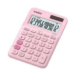 Calculadora Sobremesa Casio MS-20UC-BU 12 Digitos color Rosa