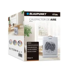 CALEFACTOR DE AIRE BLAUPUNKT 2000W FUNCION OSCILANTE CON ASA COLOR BLANCO
