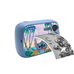 CAMARA DE FOTOS INSTANTANEA LEXIBOOK STITCH STARCAM PRINT TARJETA SD 32 GB CON KIT PERSONALIZACION